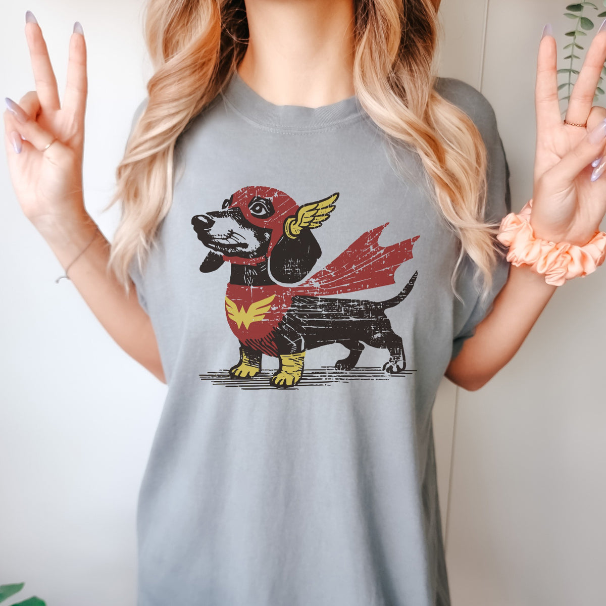 Dachshund Superhero t-shirt