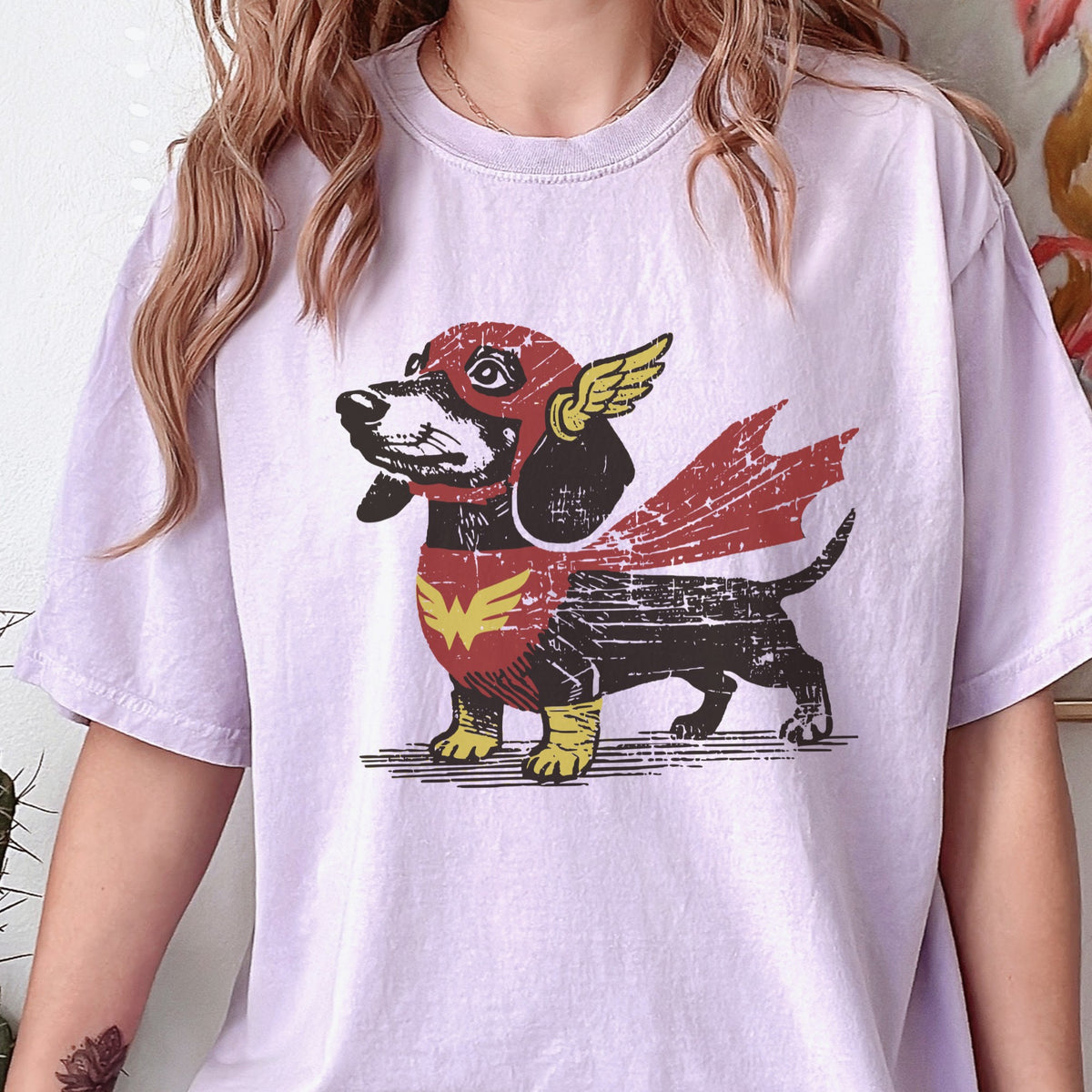 Dachshund Superhero t-shirt