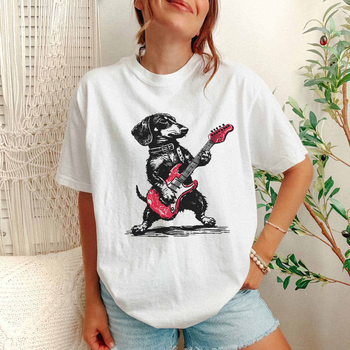 Dachshund Rock Star t-shirt