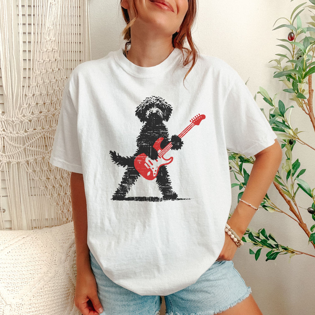 Goldendoodle Rock Star t-shirt