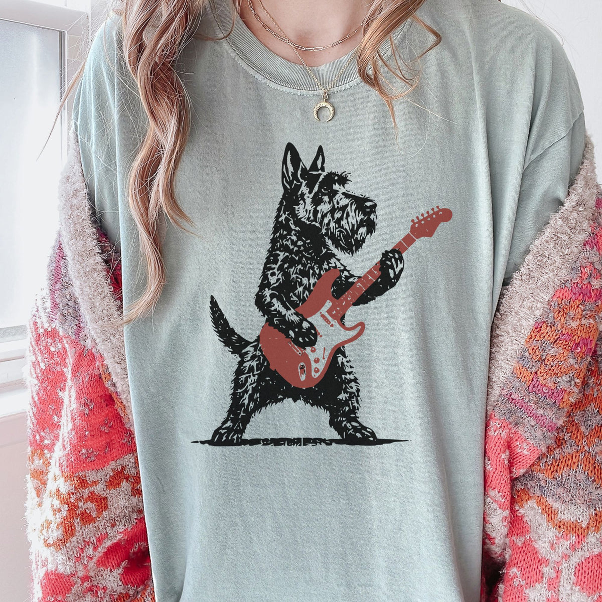 Scottish Terrier Rock Star t-shirt