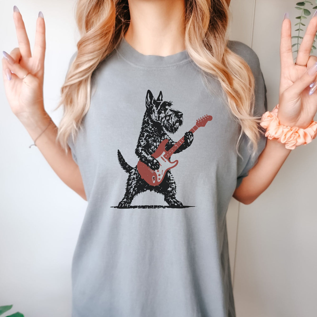 Scottish Terrier Rock Star t-shirt