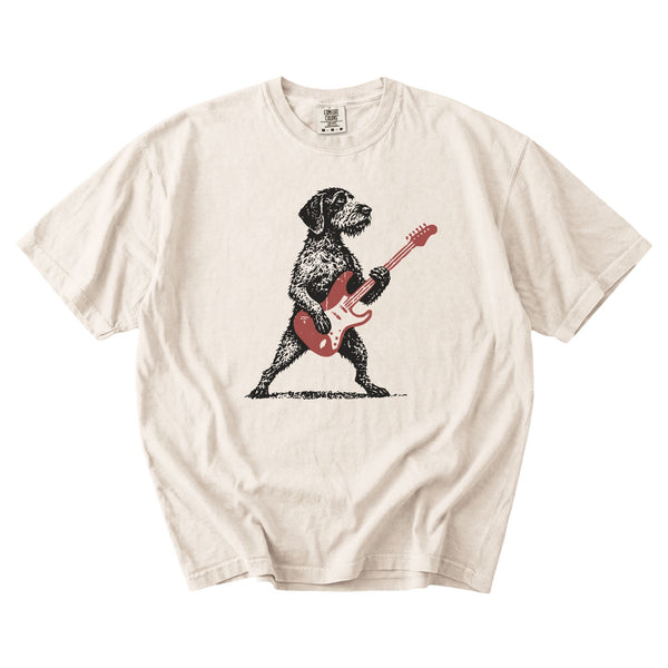 German Wirehaired Pointer Rock Star t-shirt