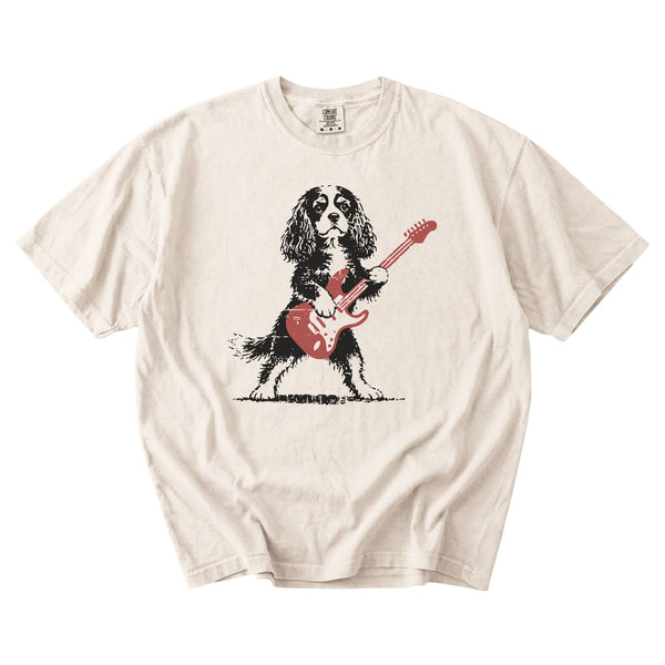 Cavalier King Charles Spaniel Rock Star t-shirt