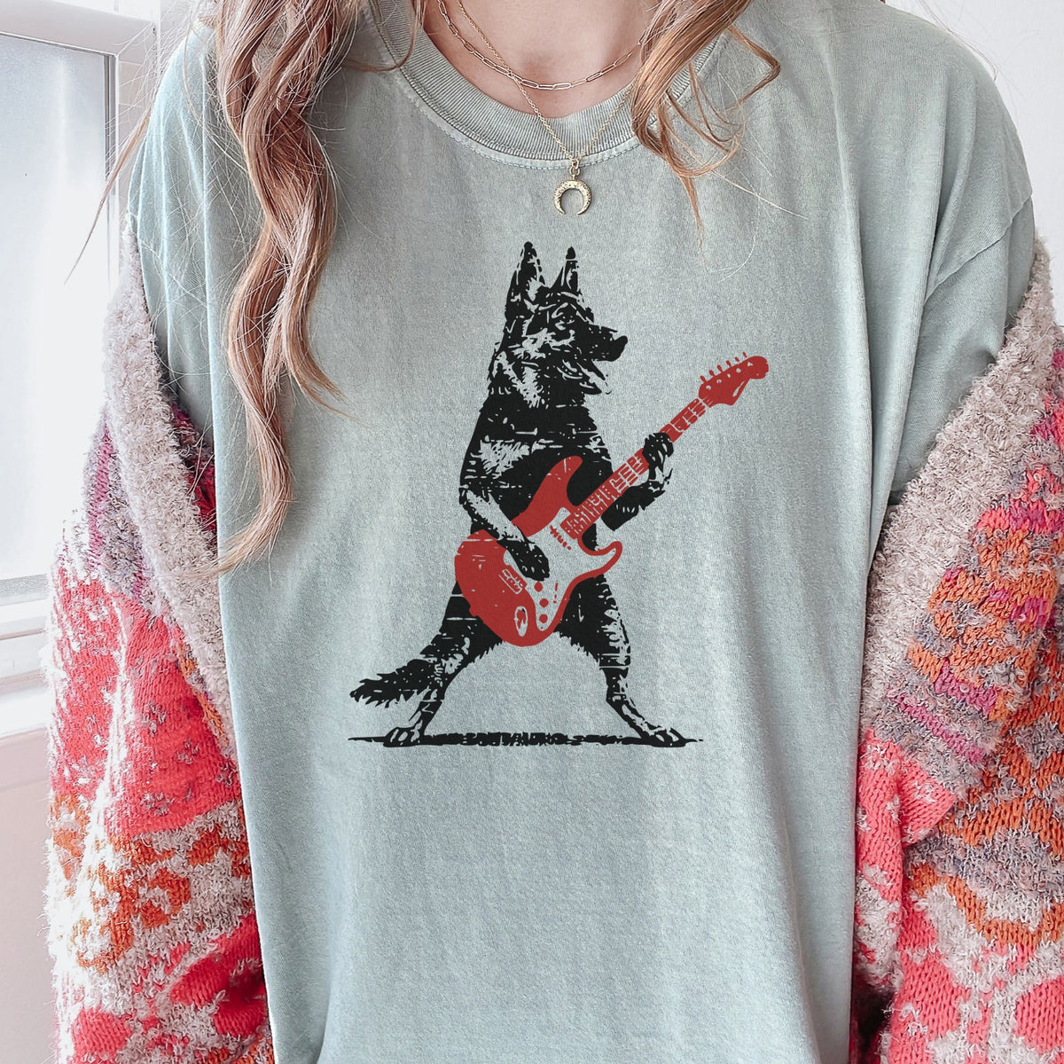German Shepherd Rock Star t-shirt