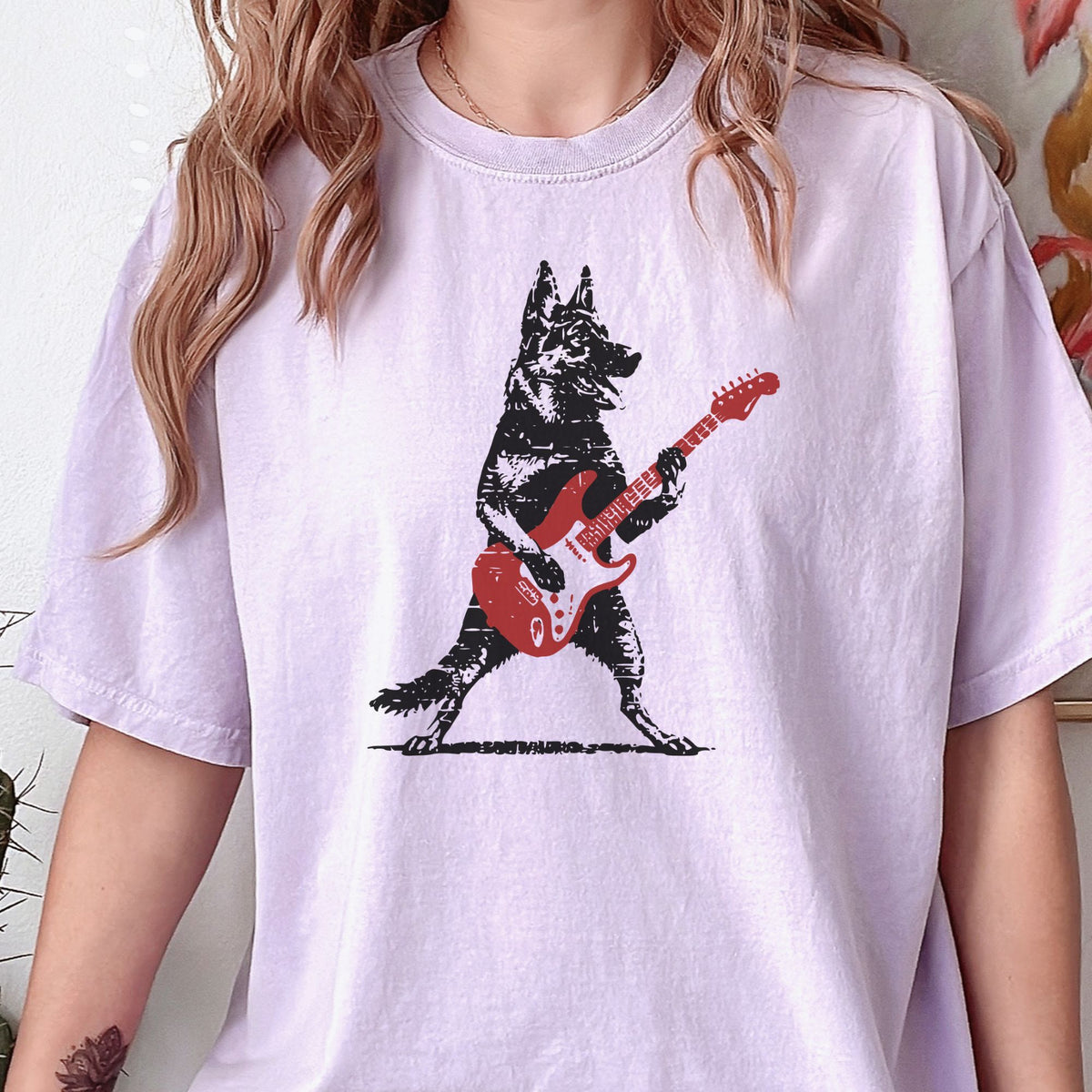 German Shepherd Rock Star t-shirt