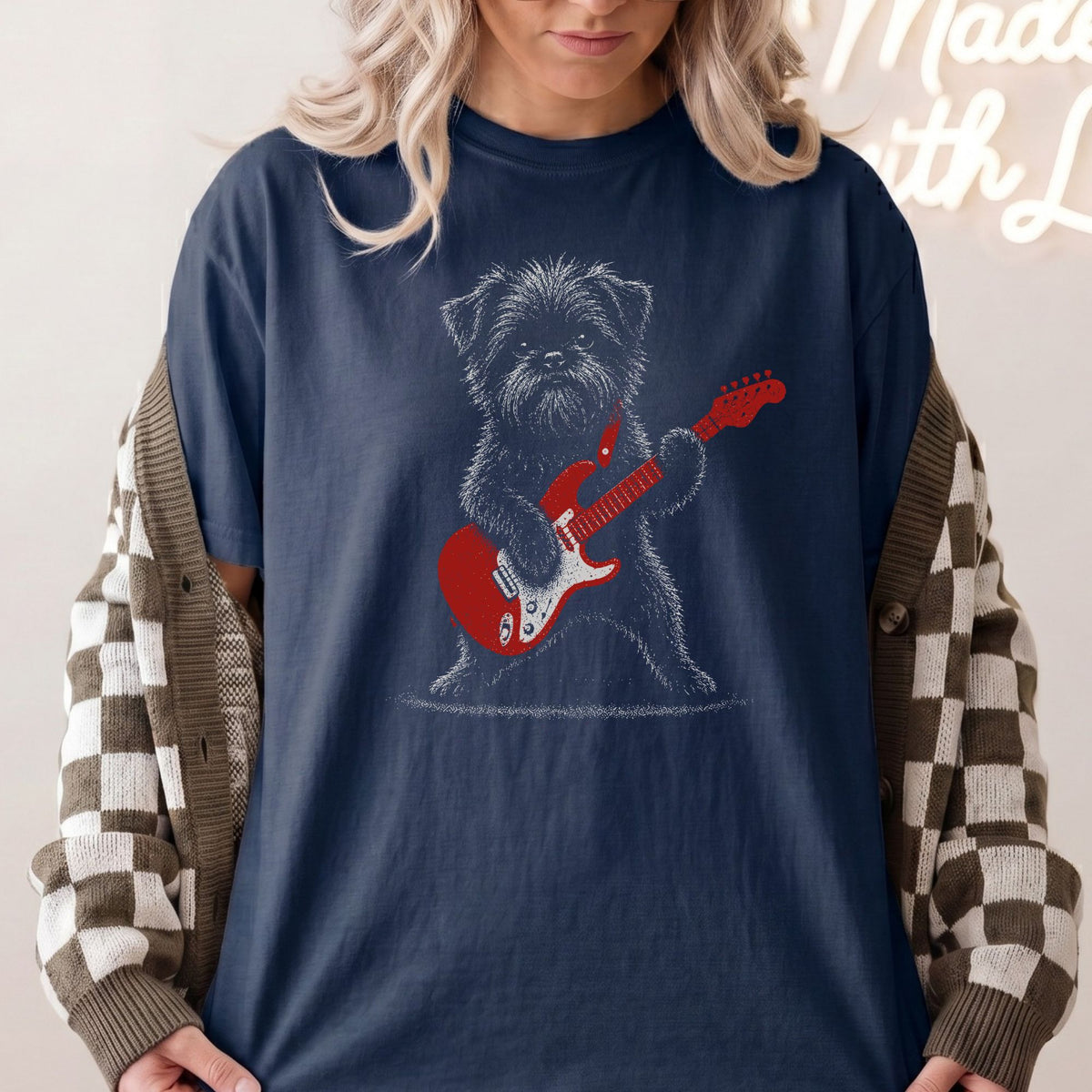 Affenpinscher Rock Star t-shirt
