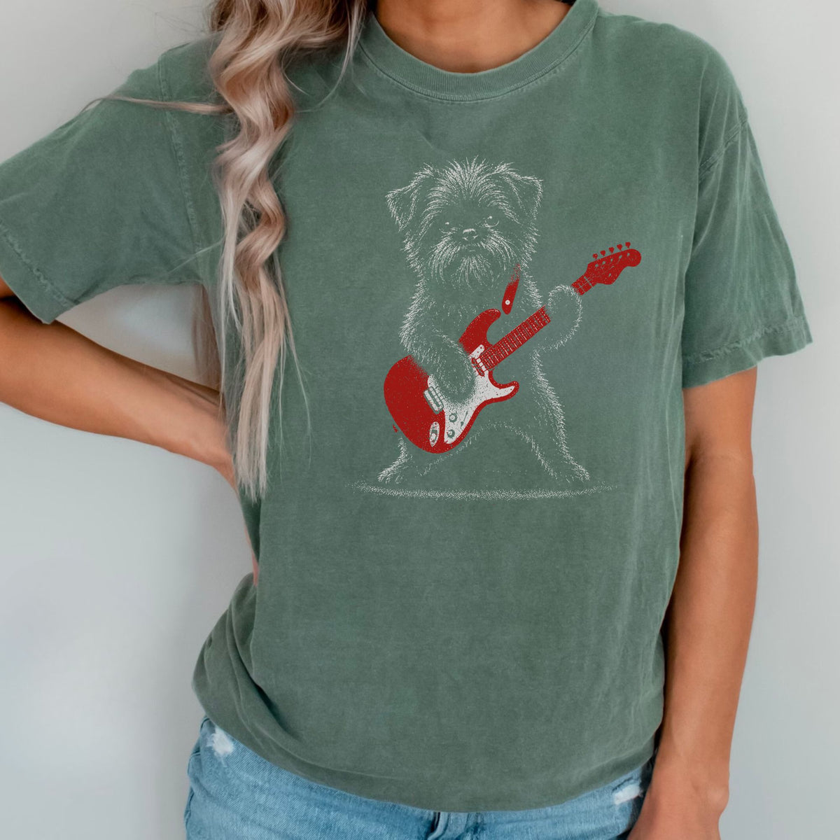 Affenpinscher Rock Star t-shirt