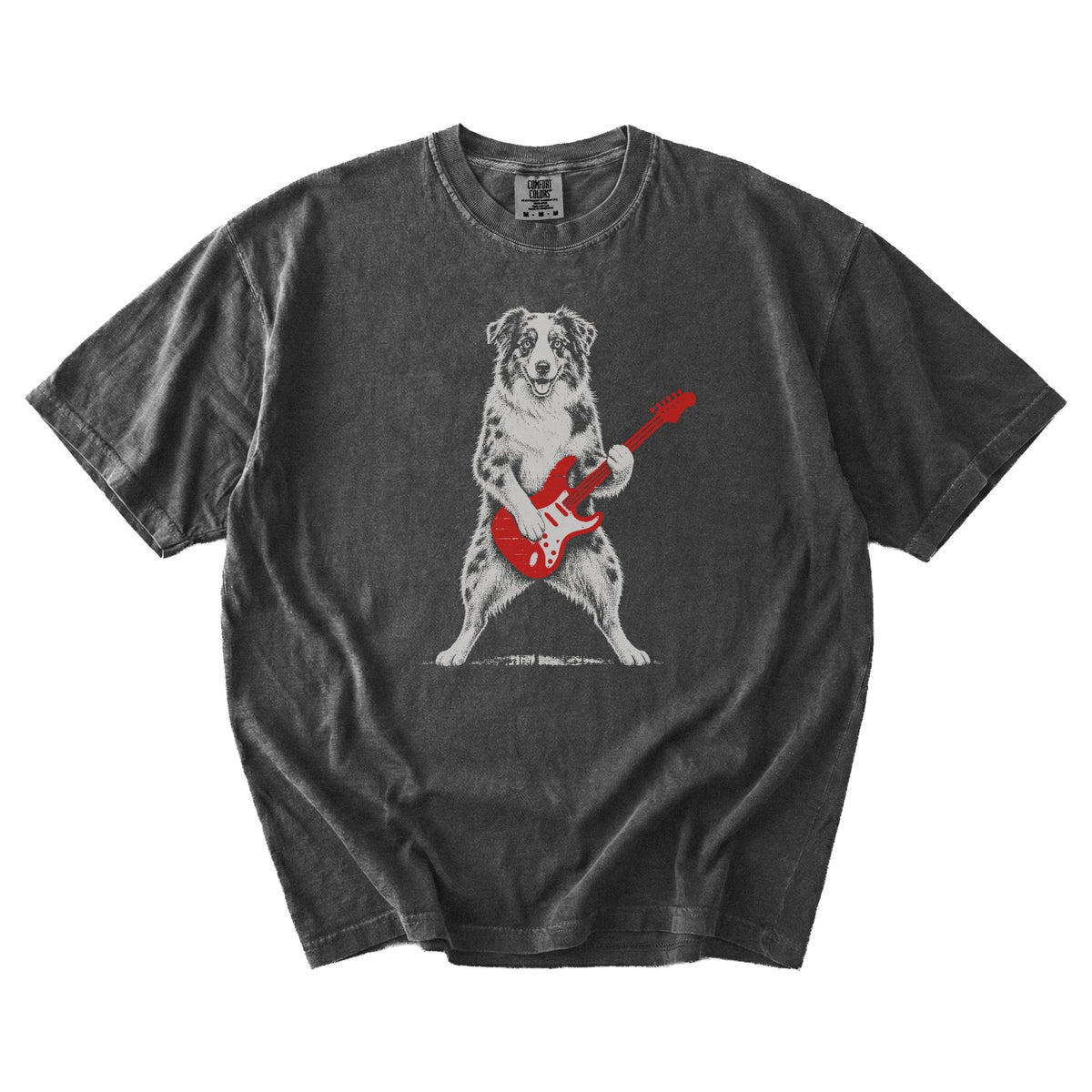 Australian Shepherd Rock Star t-shirt