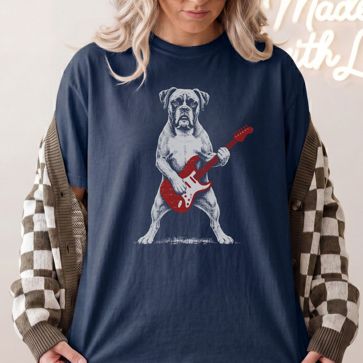 Boxer Rock Star t-shirt