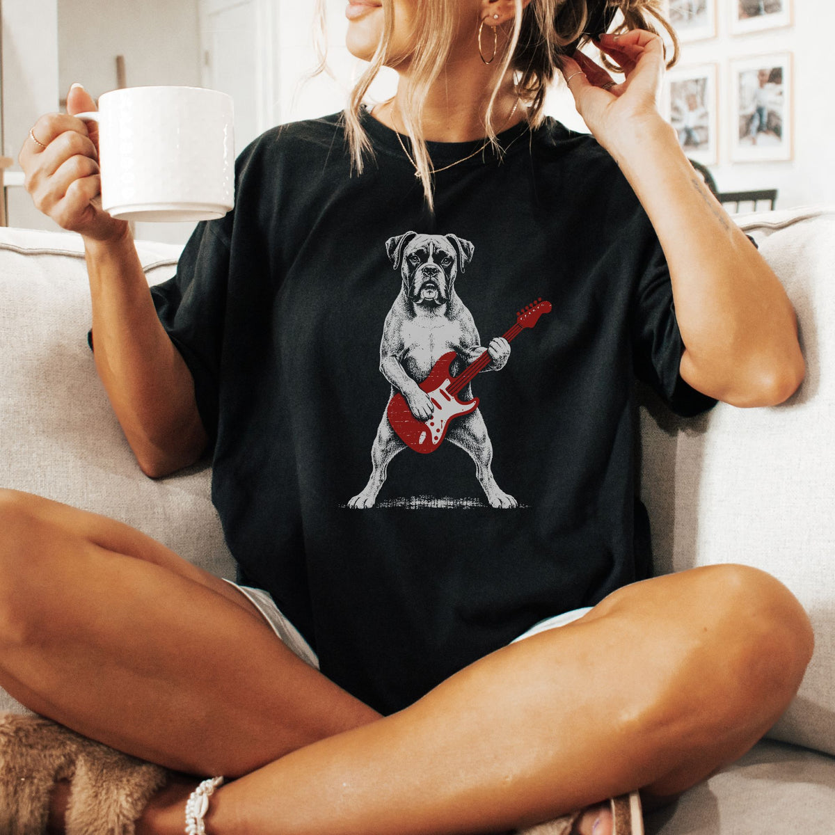 Boxer Rock Star t-shirt