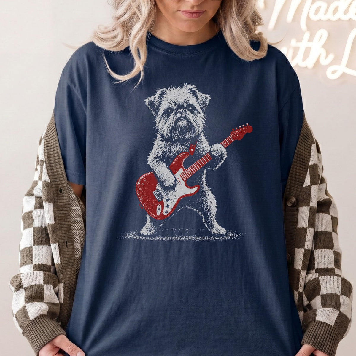 Brussels Griffon Rock Star t-shirt