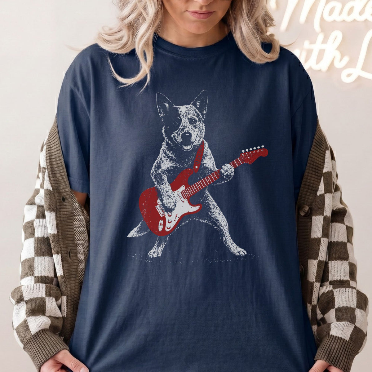 Australian Cattle Dog Rock Star t-shirt