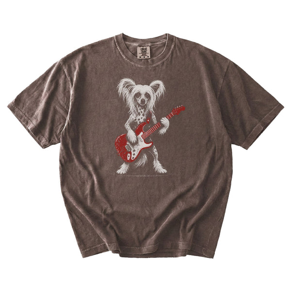 Chinese Crested Rock Star t-shirt