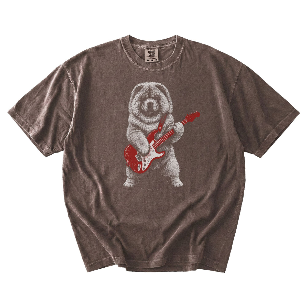Chow Chow Rock Star t-shirt