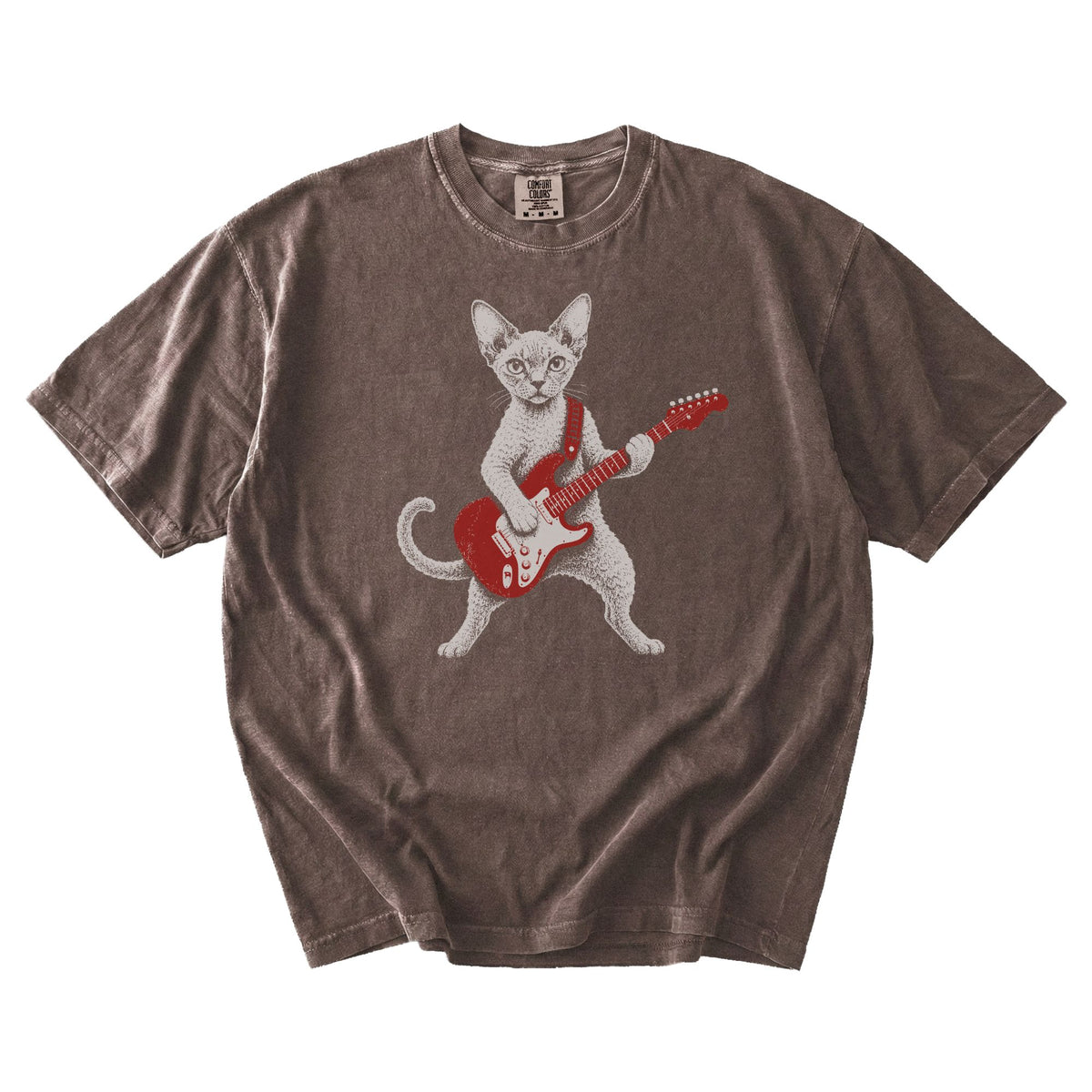Devon Rex Rock Star t-shirt