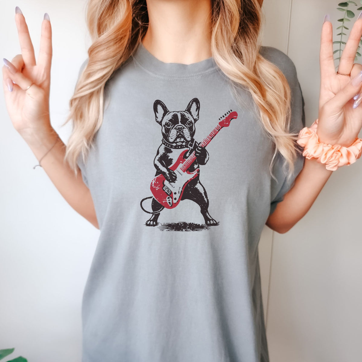 French Bulldog Rock Star t-shirt