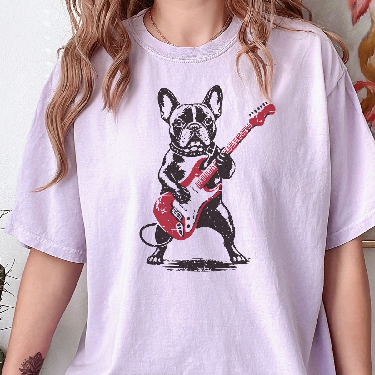 French Bulldog Rock Star t-shirt