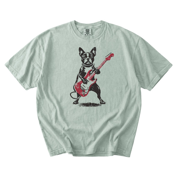 Boston Terrier Rock Star t-shirt