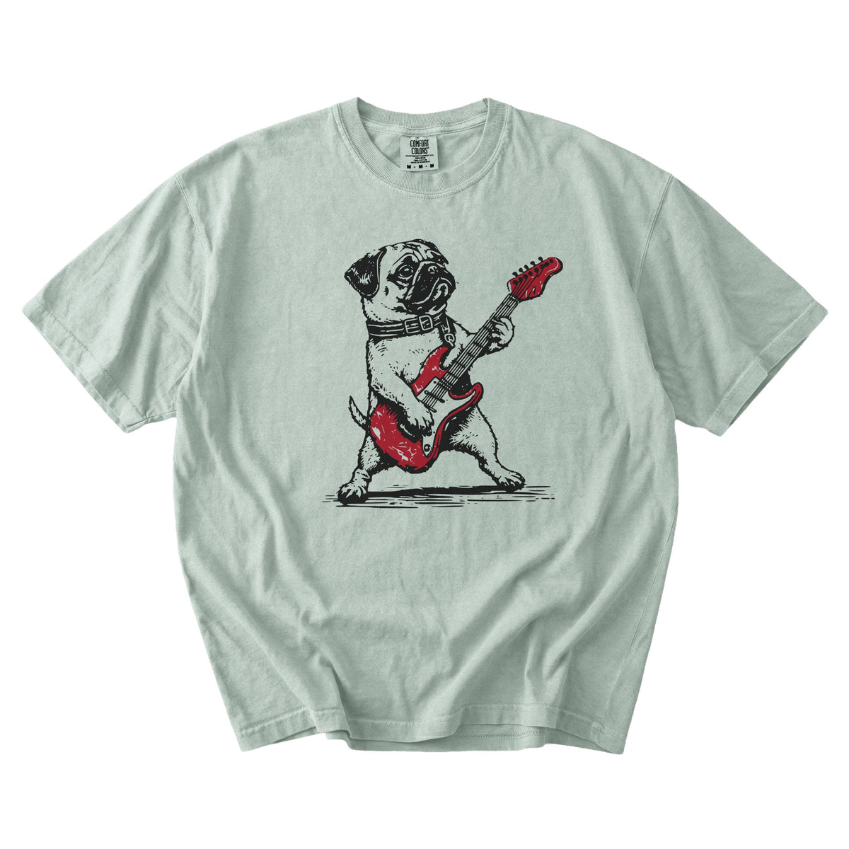 Pug Rock Star t-shirt