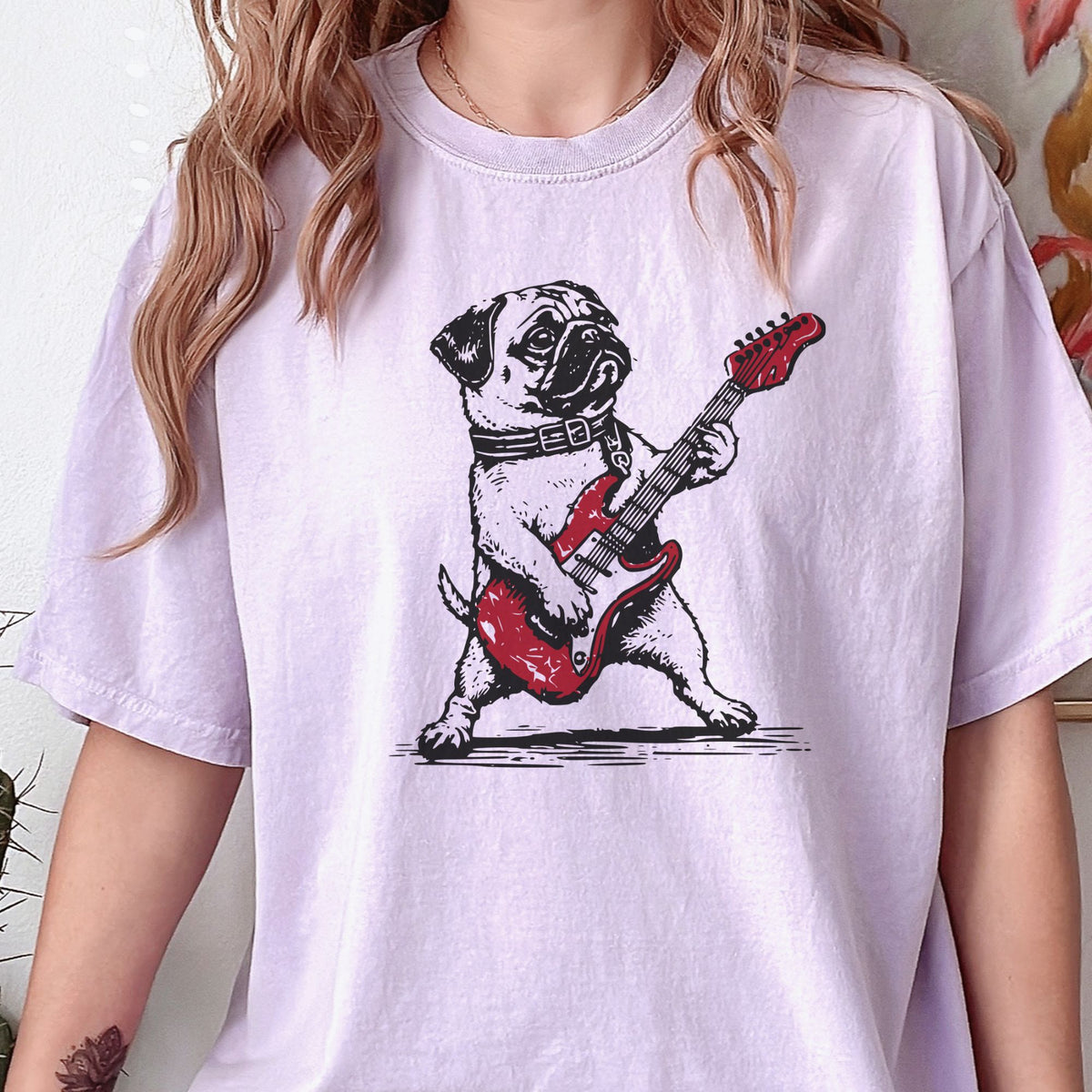 Pug Rock Star t-shirt