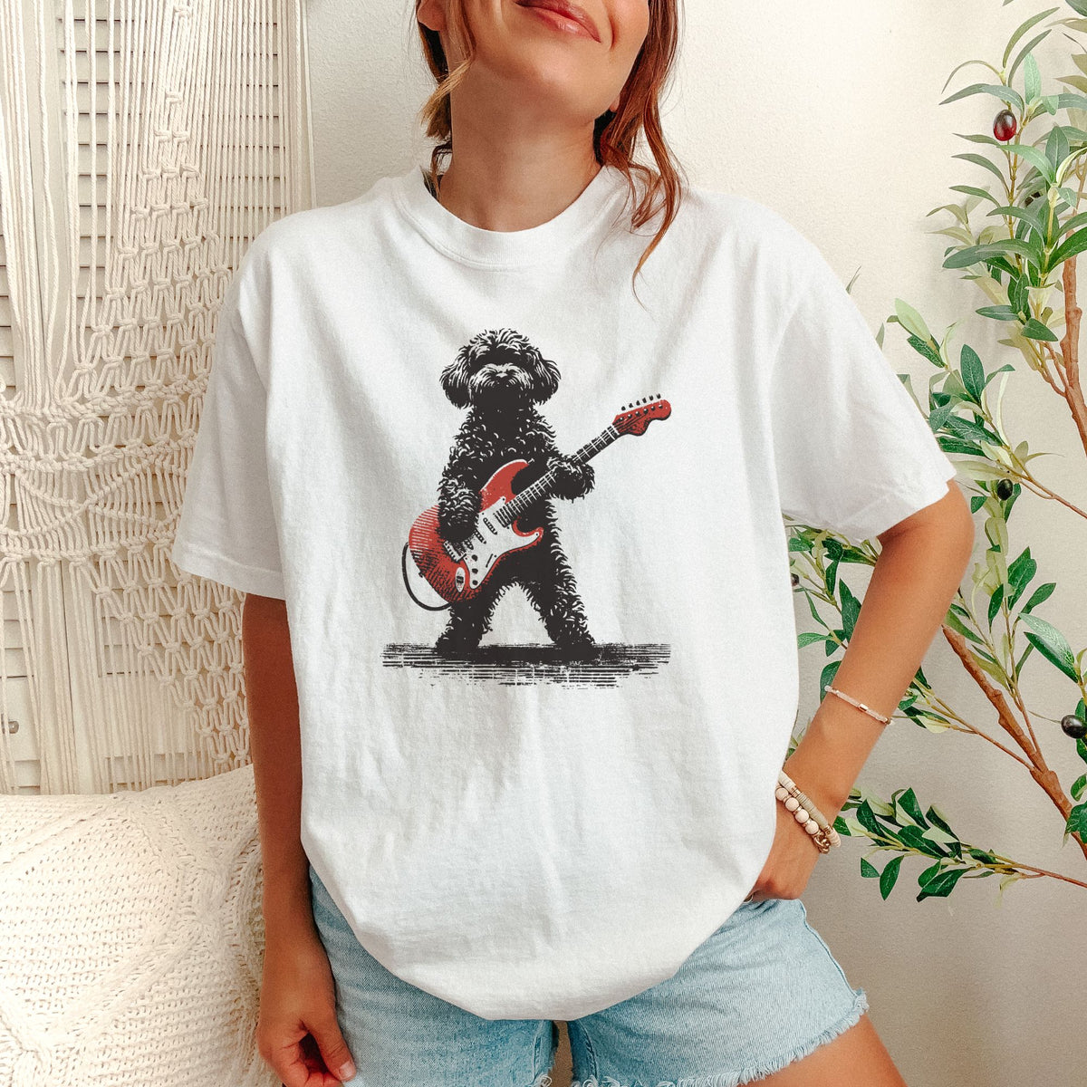Cavapoo Rock Star t-shirt