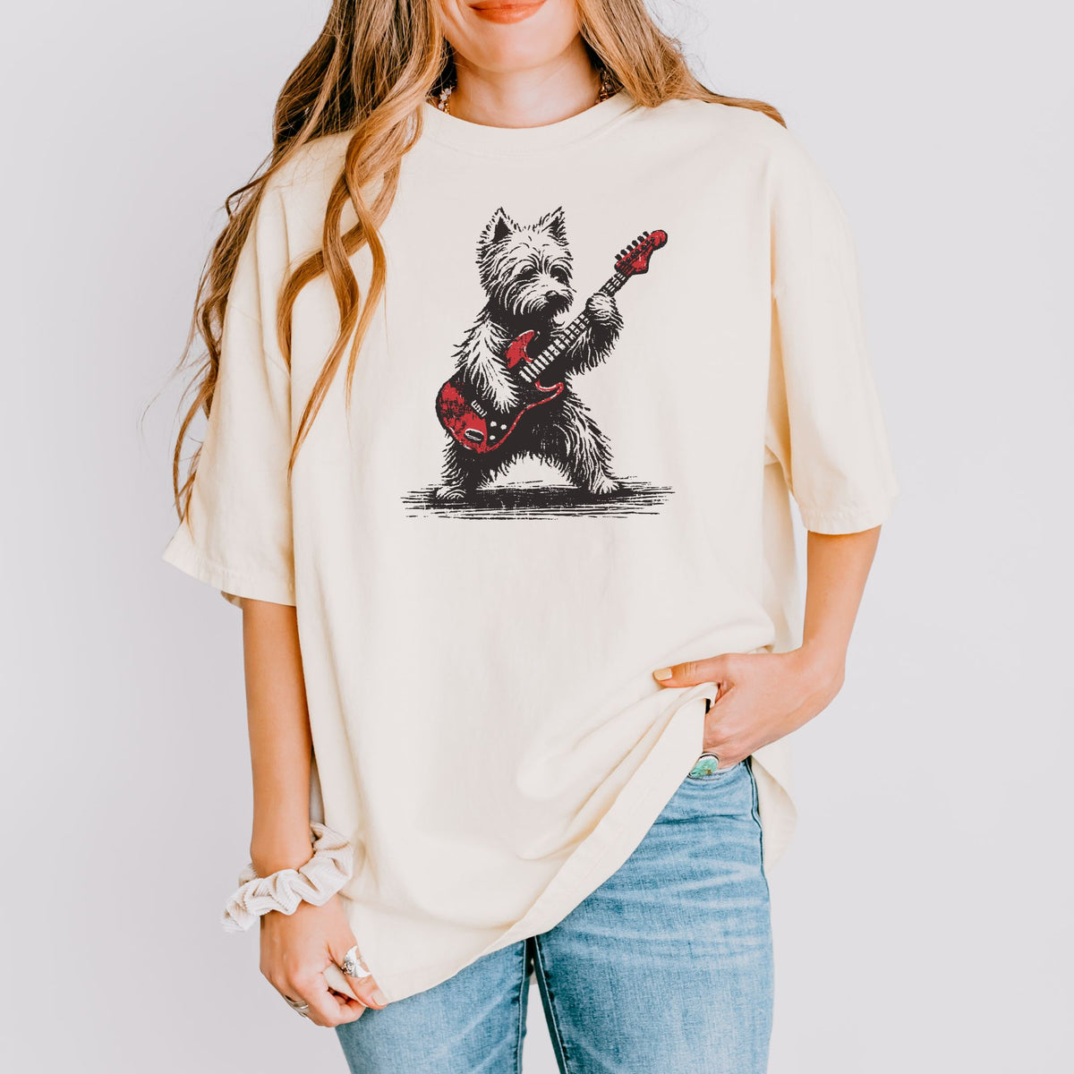 West Highland White Terrier Rock Star t-shirt