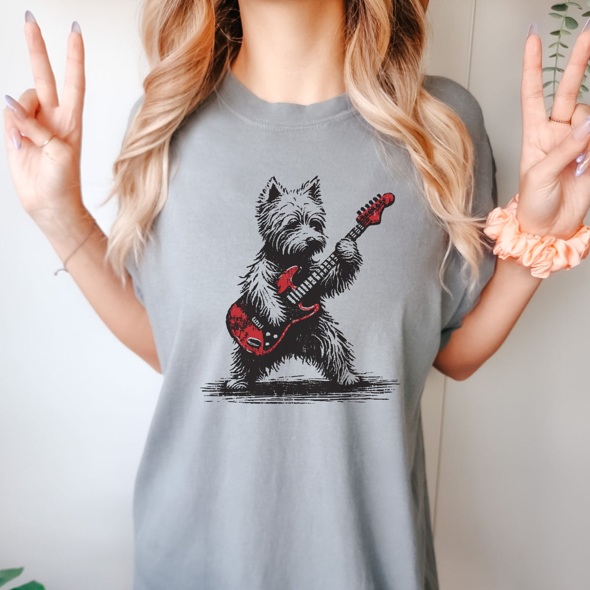 West Highland White Terrier Rock Star t-shirt