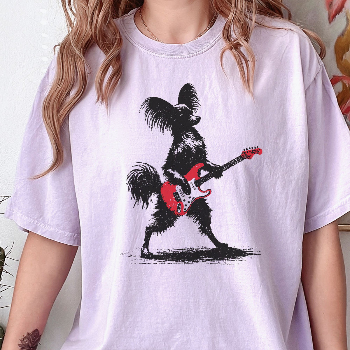 Papillon Rock Star t-shirt
