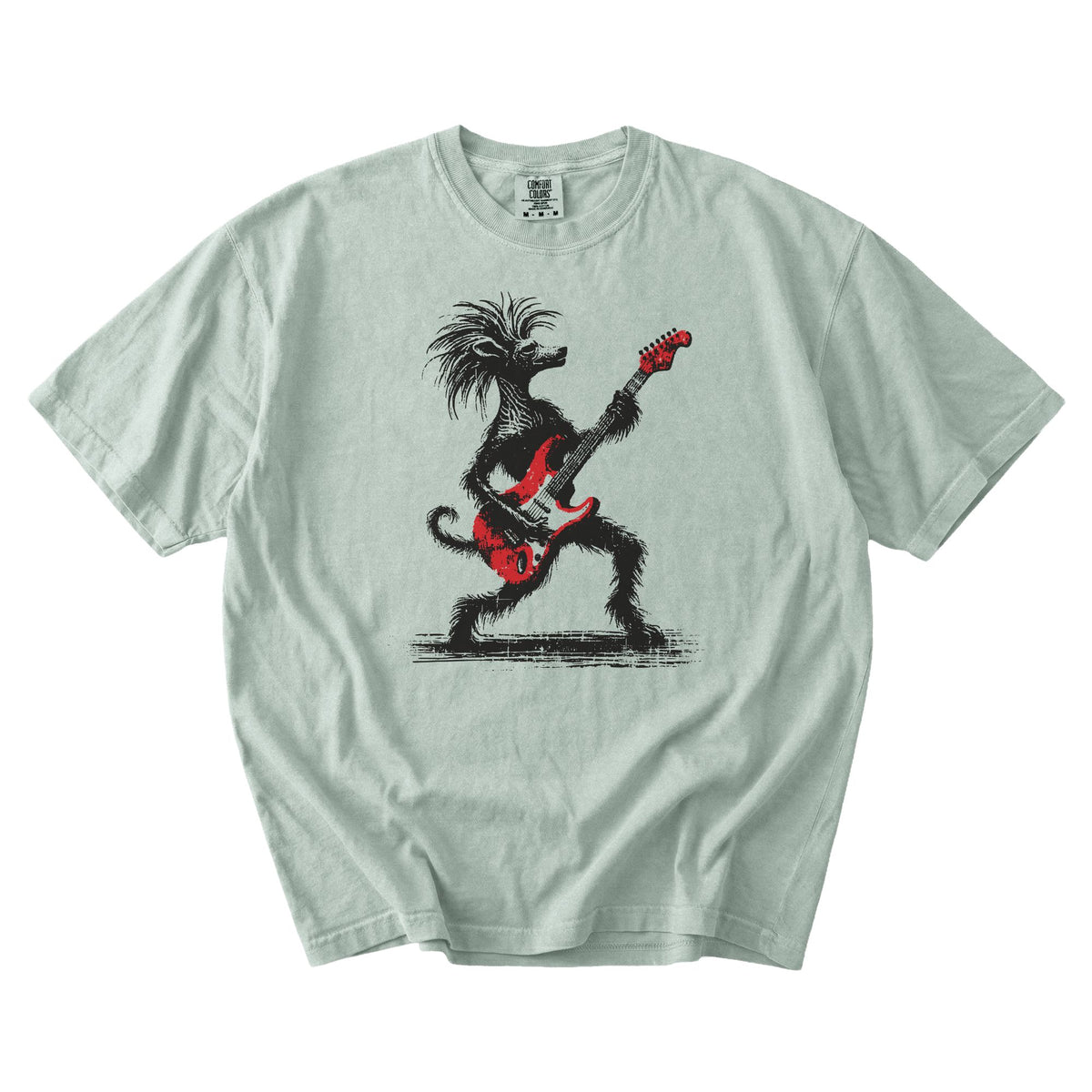 Chinese Crested Rock Star t-shirt