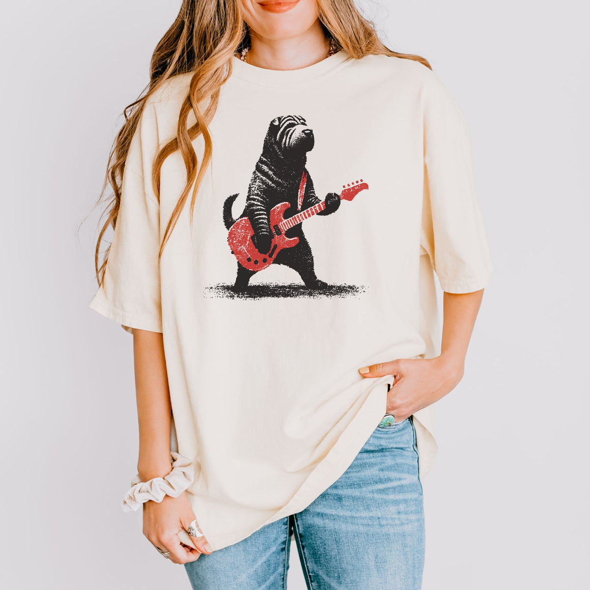 Shar-Pei Rock Star t-shirt