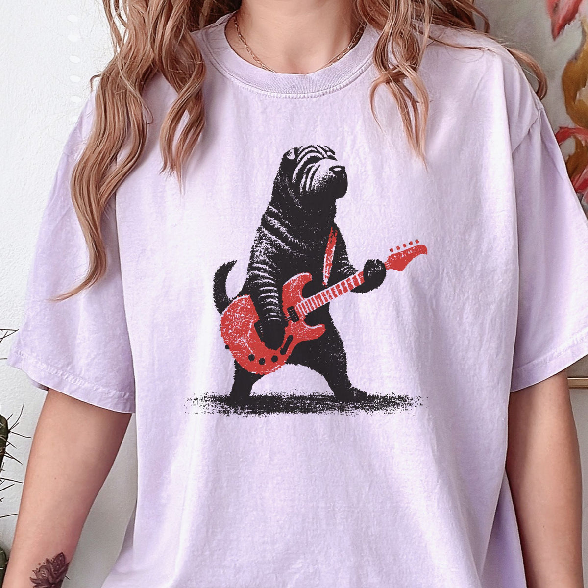 Shar-Pei Rock Star t-shirt