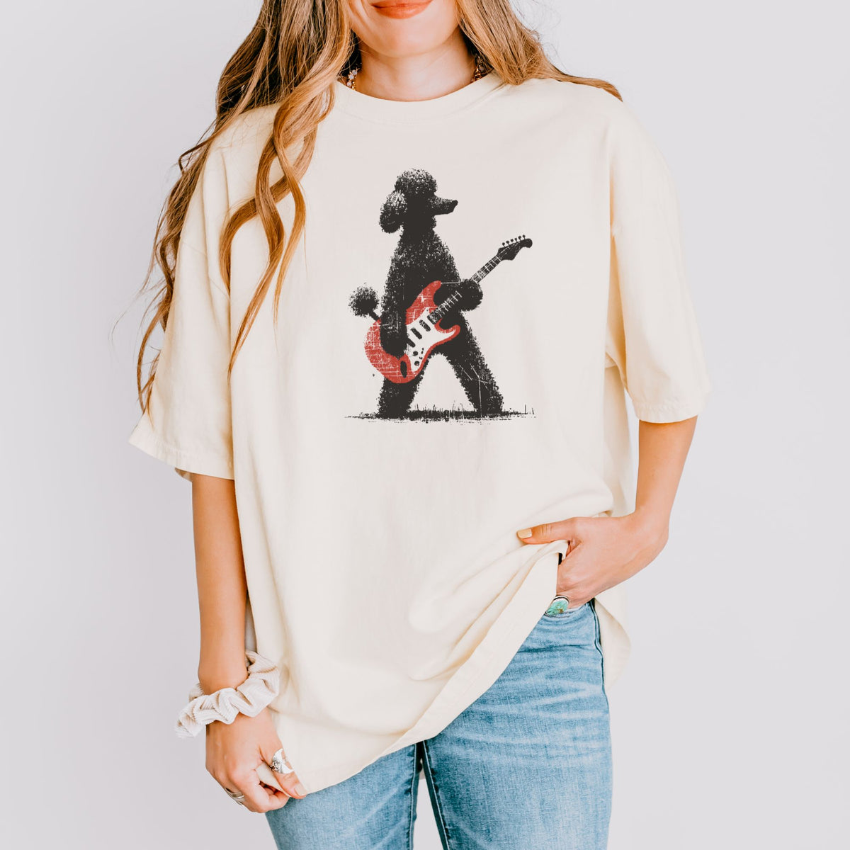 Standard Poodle Rock Star t-shirt