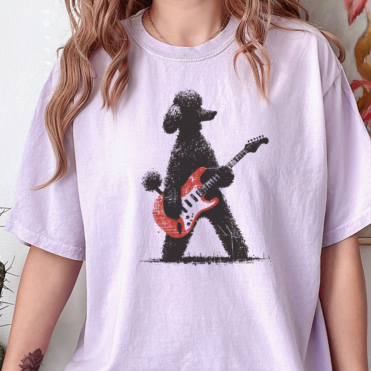 Standard Poodle Rock Star t-shirt