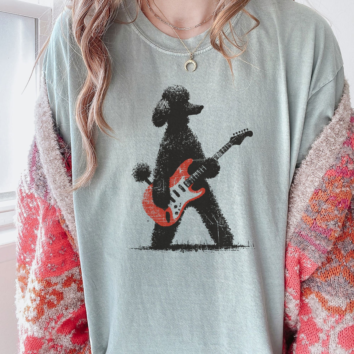 Standard Poodle Rock Star t-shirt