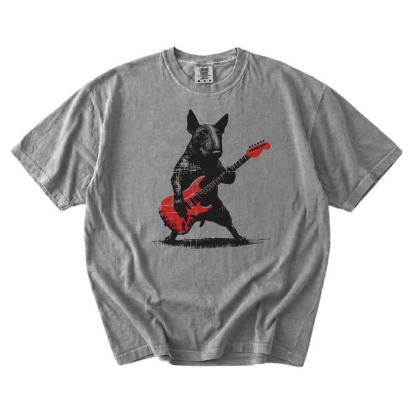 Bull Terrier Rock Star t-shirt