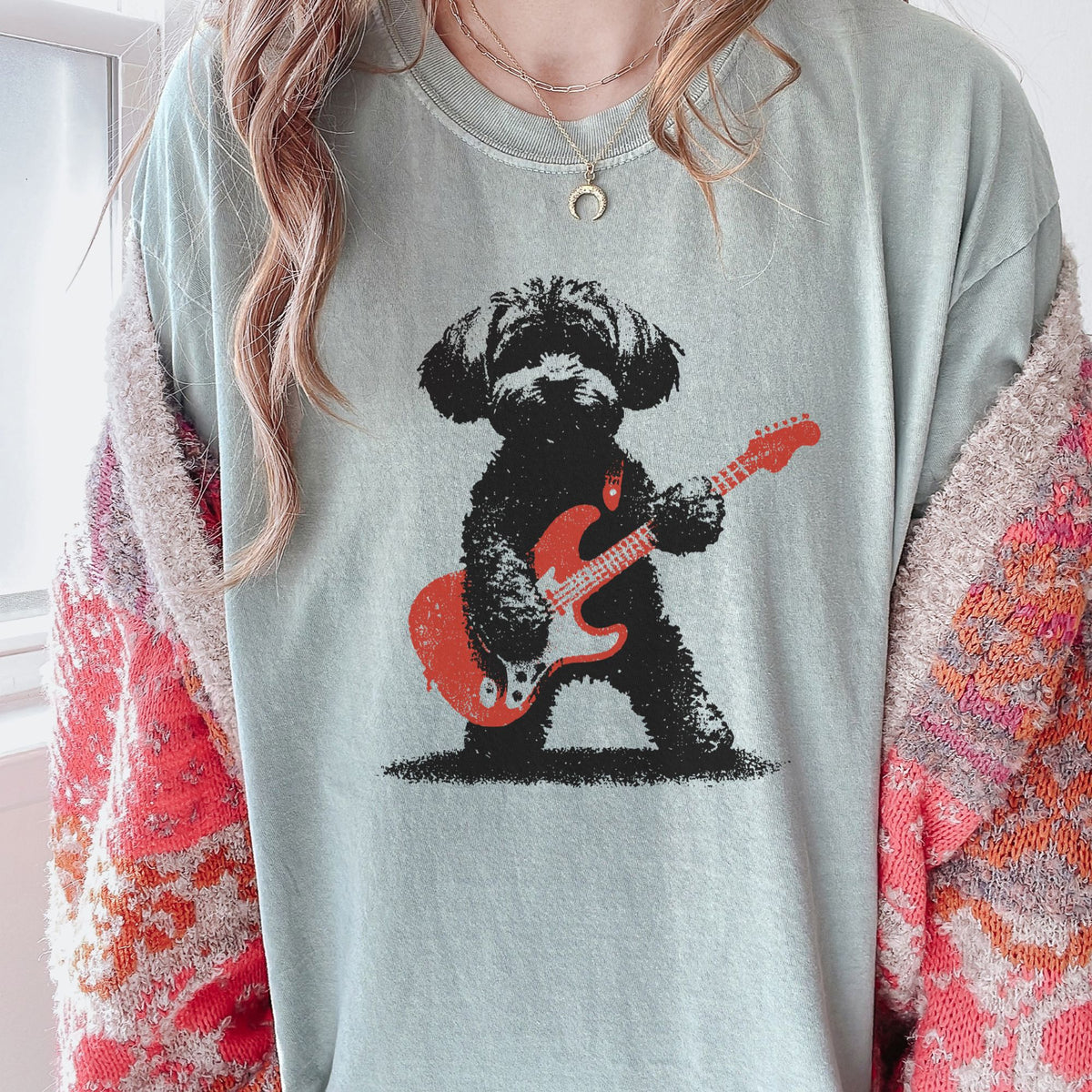 Maltipoo Rock Star t-shirt