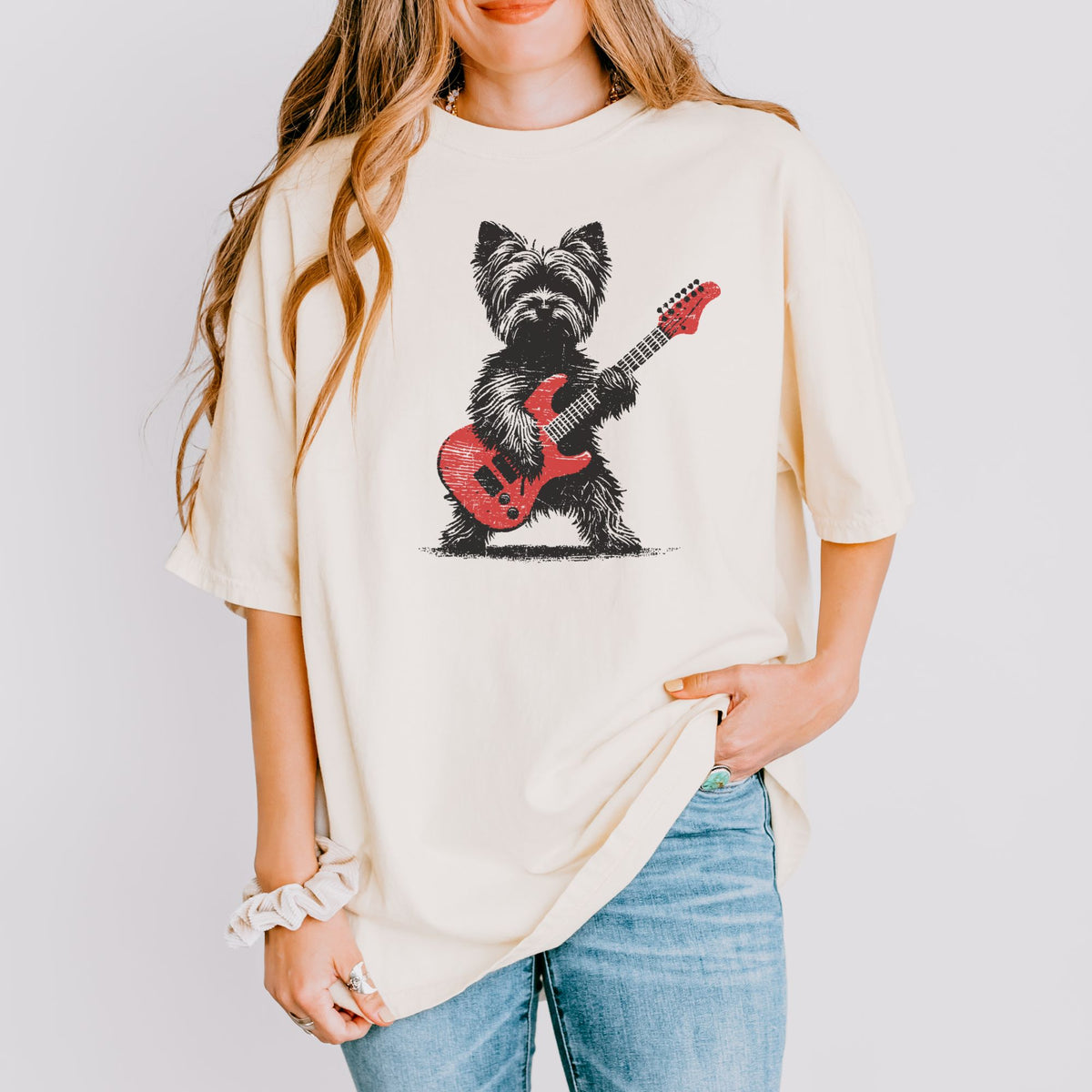 Yorkshire Terrier Rock Star t-shirt
