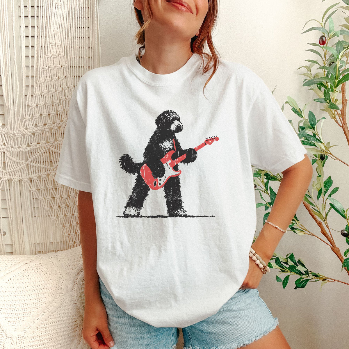 Bernedoodle Rock Star t-shirt