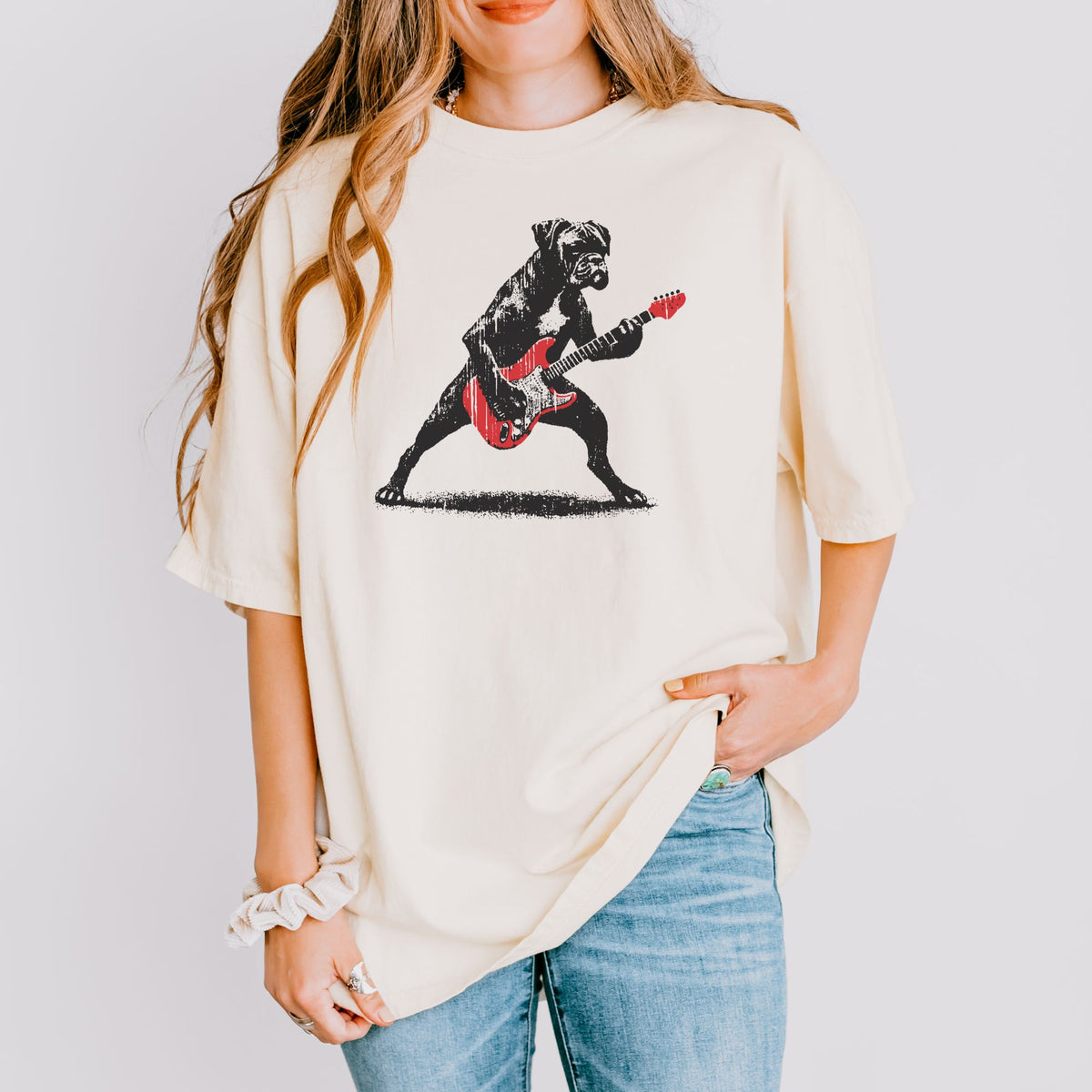 Boxer Rock Star t-shirt