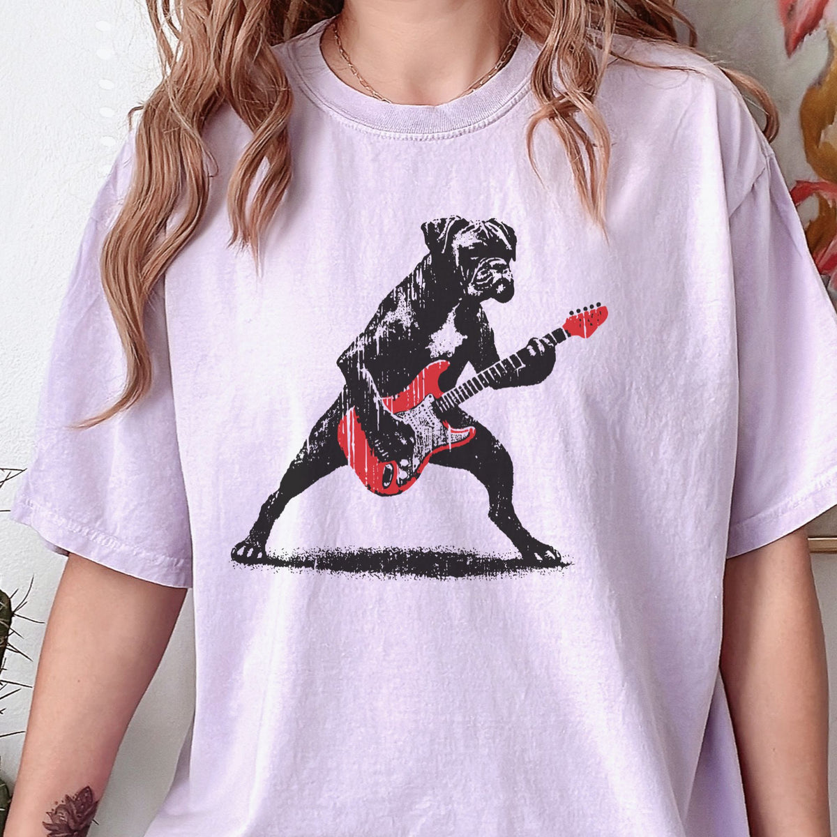 Boxer Rock Star t-shirt