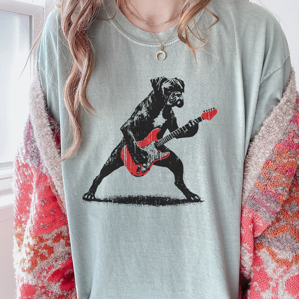 Boxer Rock Star t-shirt