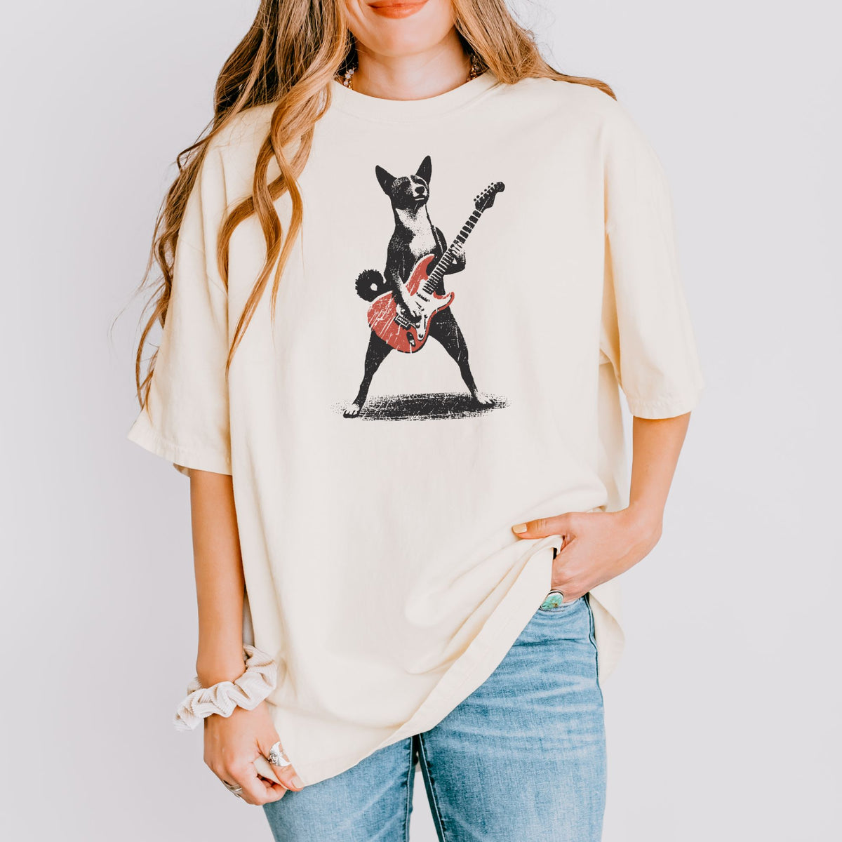 Basenji Rock Star t-shirt