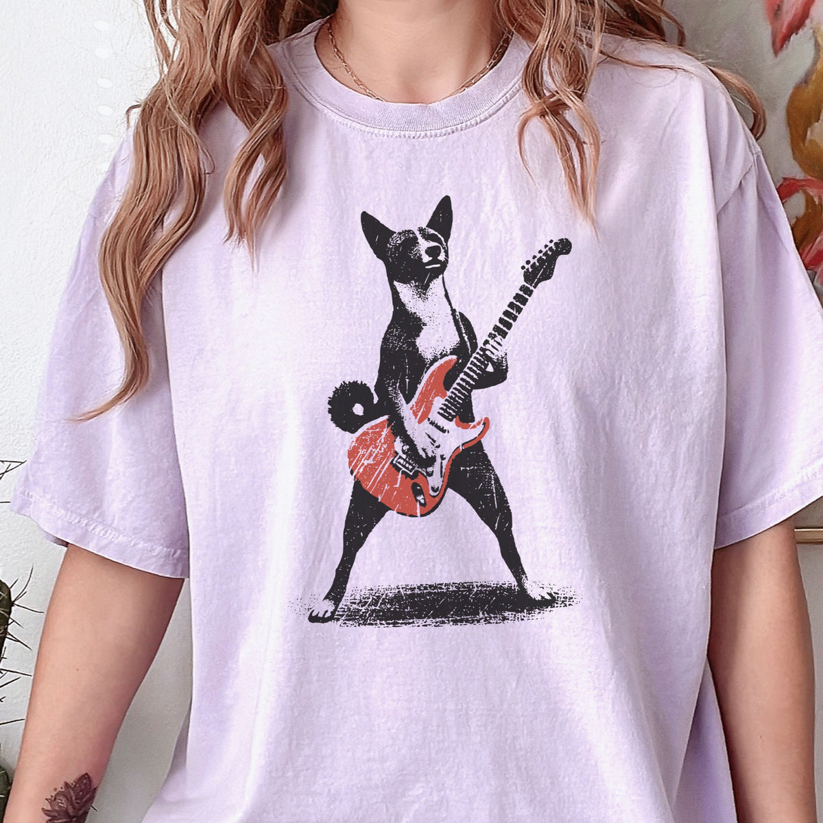 Basenji Rock Star t-shirt