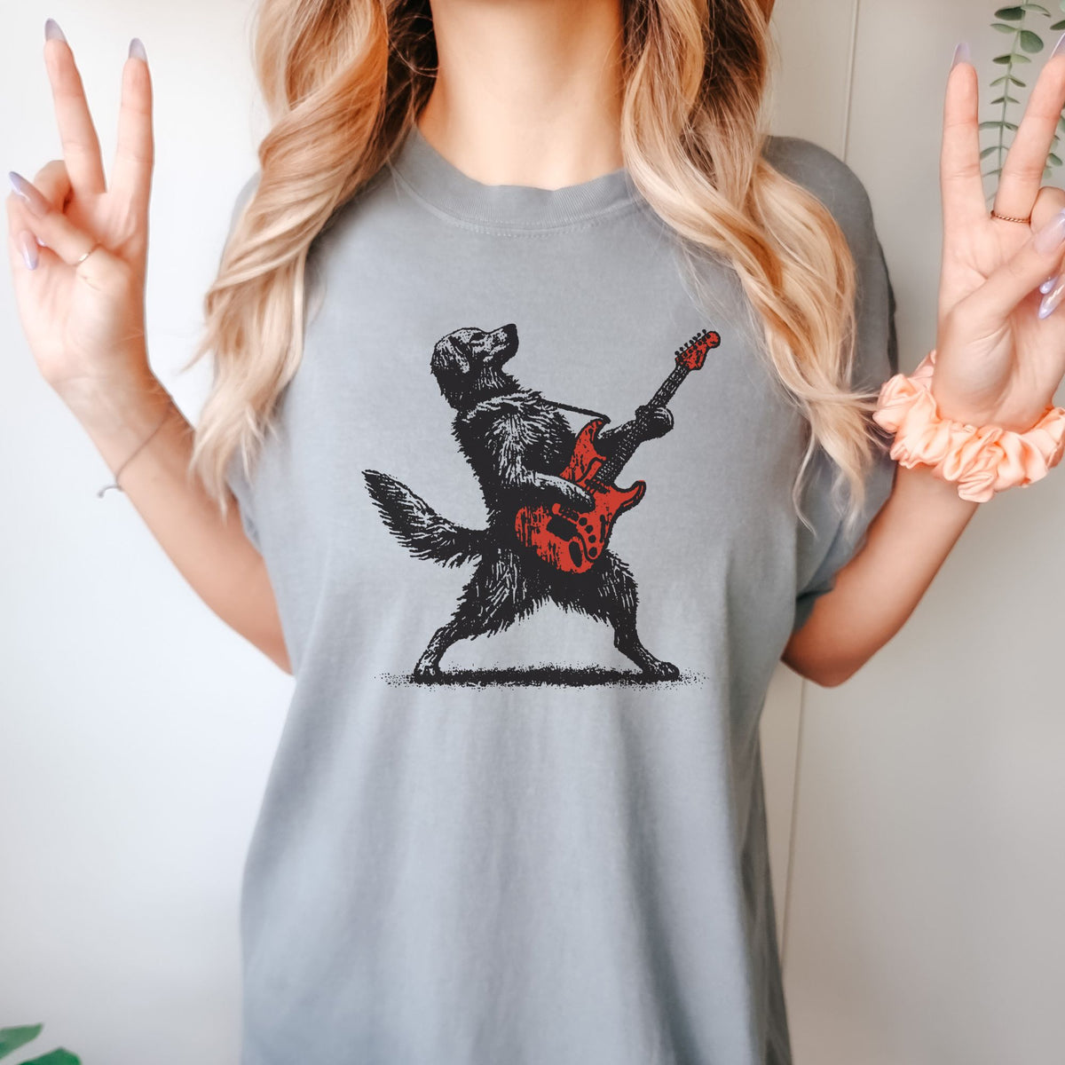 Golden Retriever Rock Star t-shirt