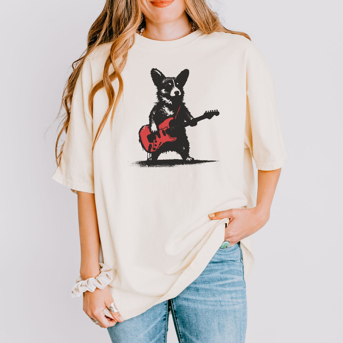 Corgi Rock Star t-shirt