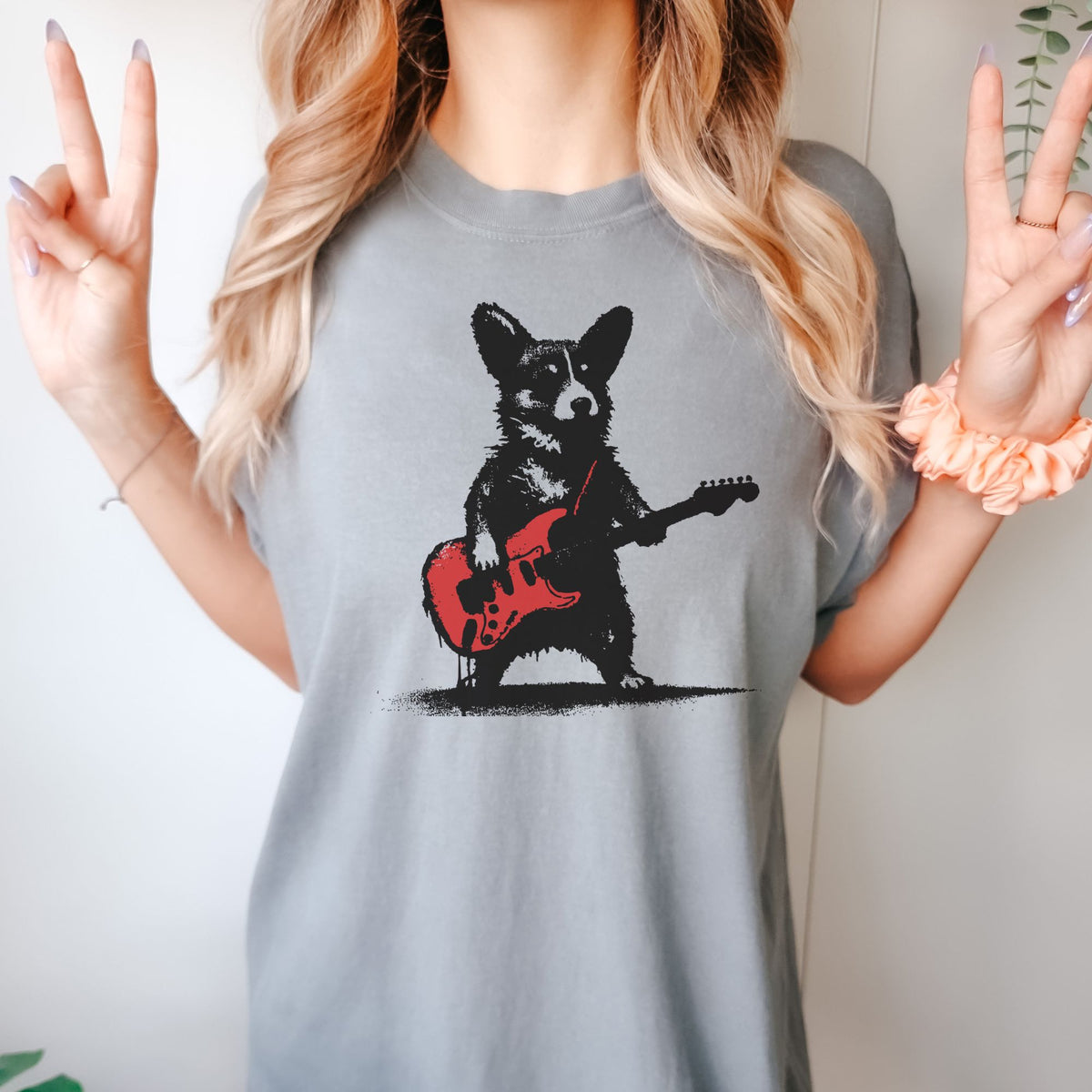 Corgi Rock Star t-shirt