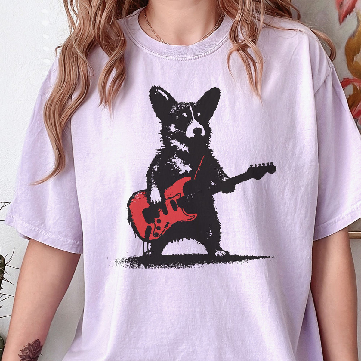 Corgi Rock Star t-shirt