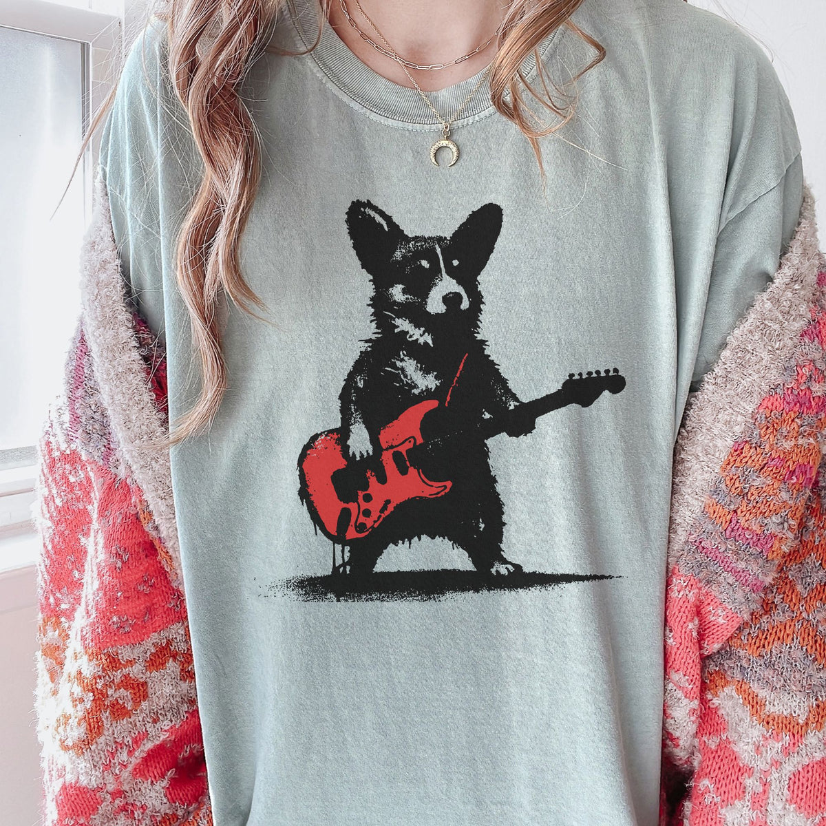 Corgi Rock Star t-shirt