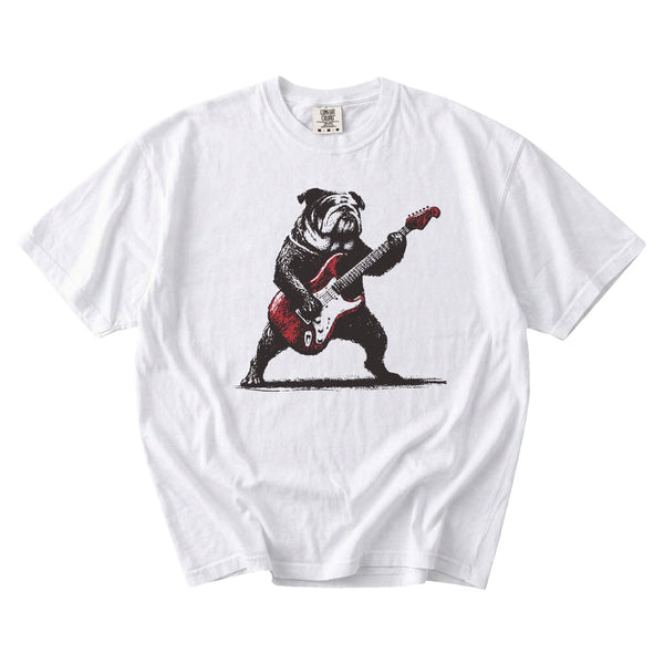 English Bulldog Rock Star t-shirt